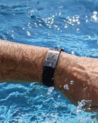 Medische Armband Siliconen met QR-code | SOS Armband | DynaTag