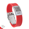 Medische Armband Siliconen met QR-code | SOS Armband | DynaTag